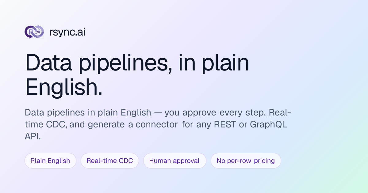 rsync.ai — official preview image
